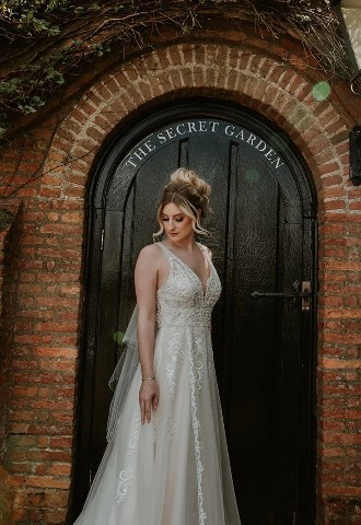 The Secret Garden entrance at Horwood House in Buckinghamshire