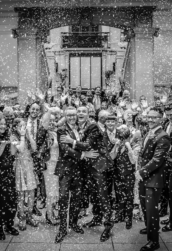 Two groom wedding at one Gt George Street