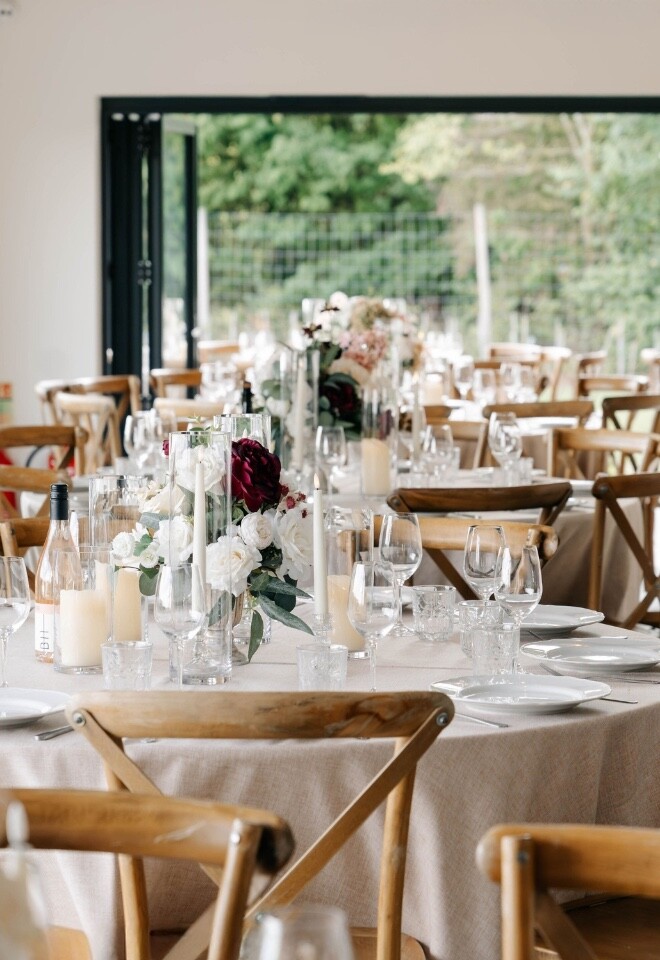 The Vineyard Kitchen & Tasting Room Round Tables