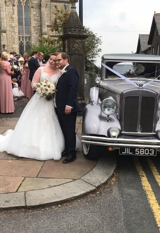 Malvern Wedding Car hire church weddings