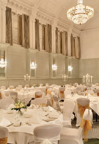 wedding reception space at Hilton Brighton Metropole