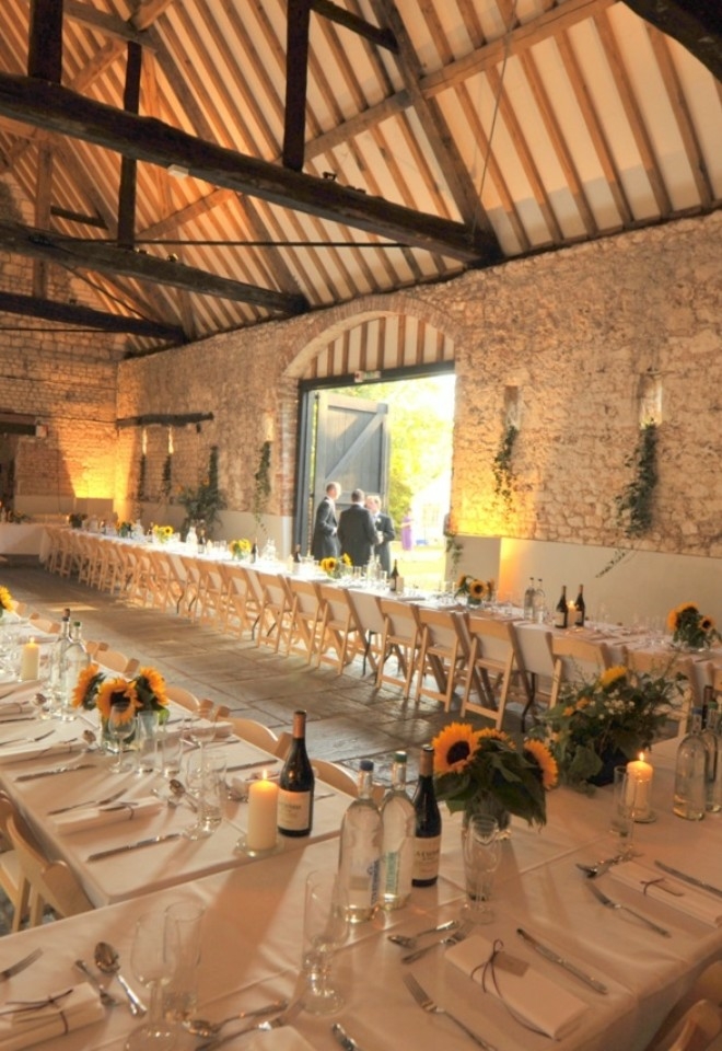 Barn wedding venue