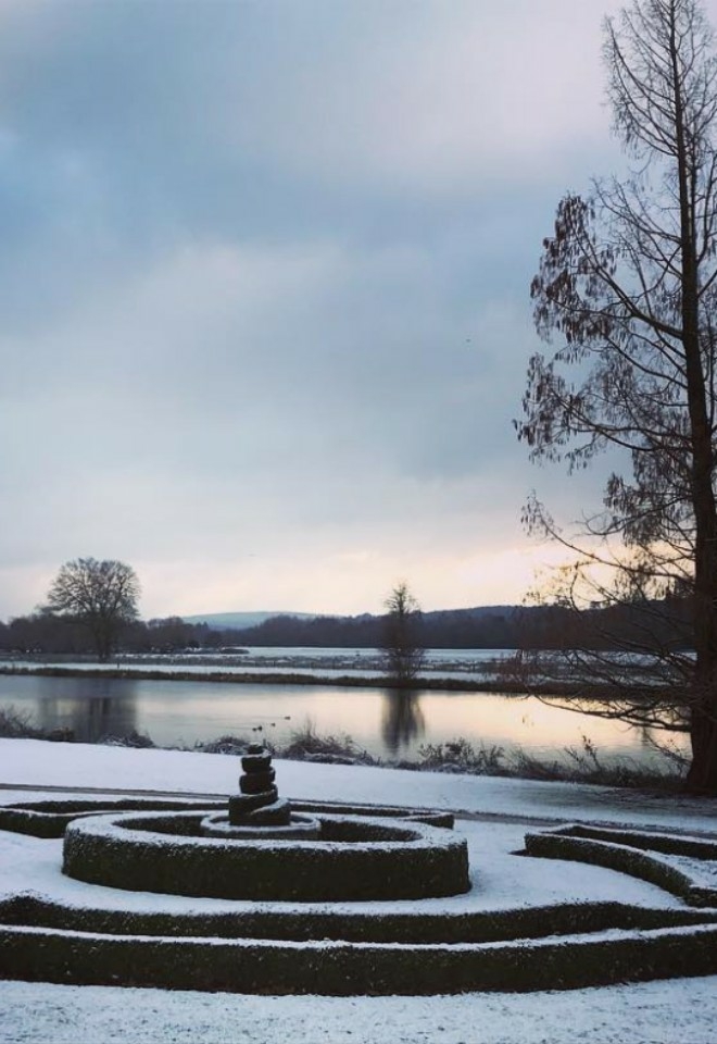 Riverside Gardens in Winter