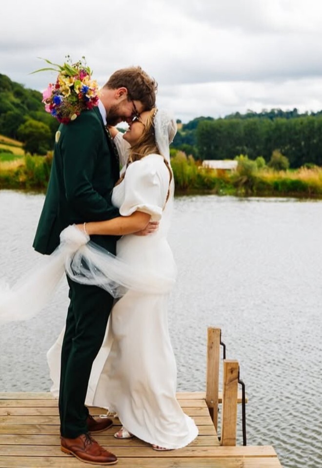 Picture on the swimming lake 