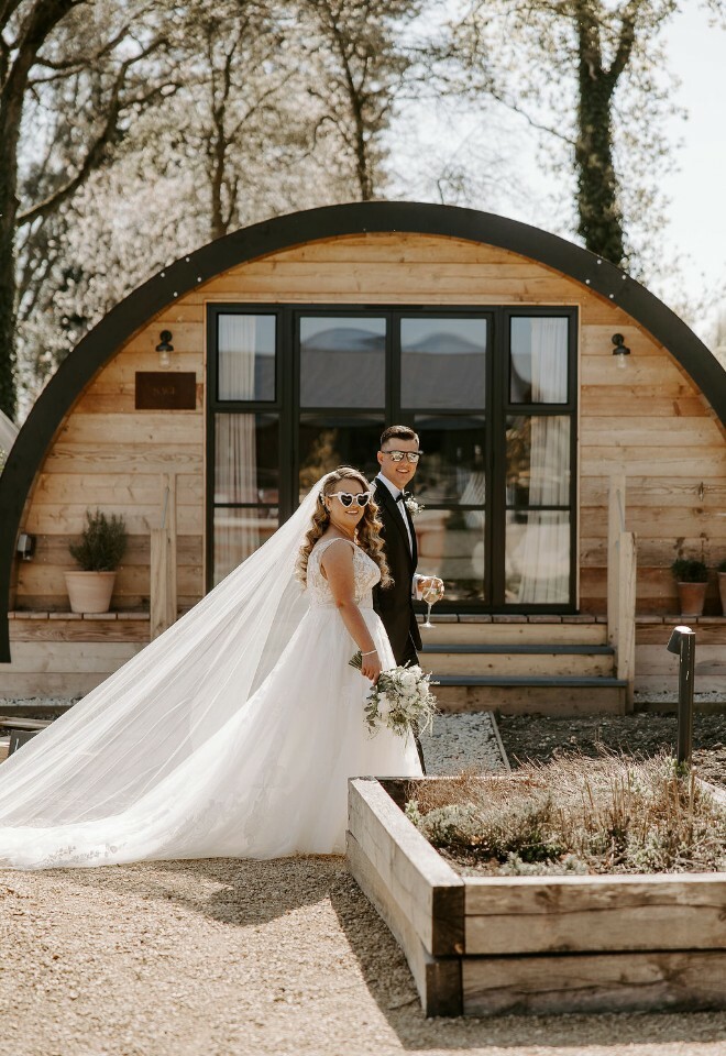 Couple outside Pyggy