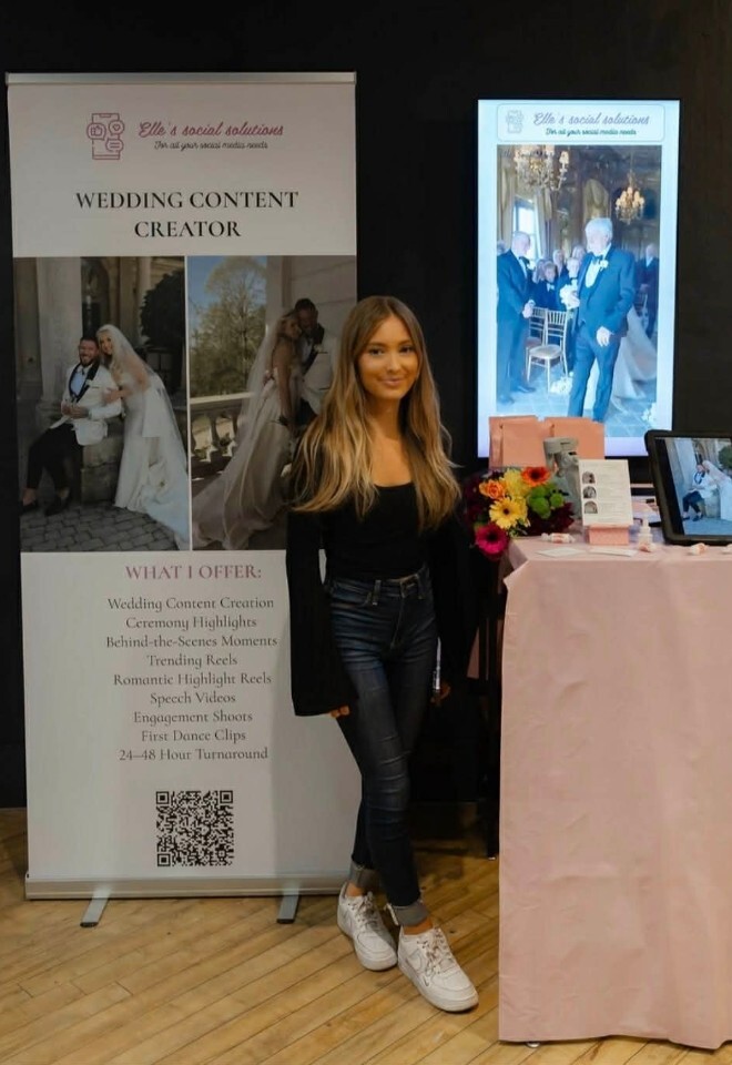 Ellie at Wedding Fair