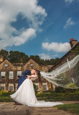 Bride & Groom Whitley Hall Hotel