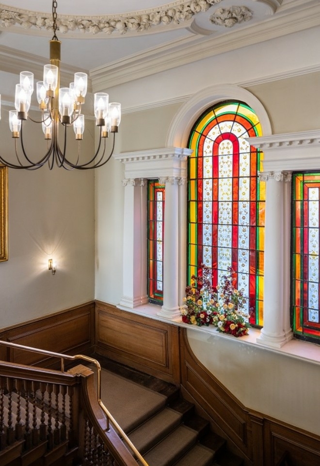 The Grand Staircase at Valentines Mansion 