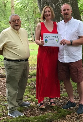 New Forest Commitment Handfasting