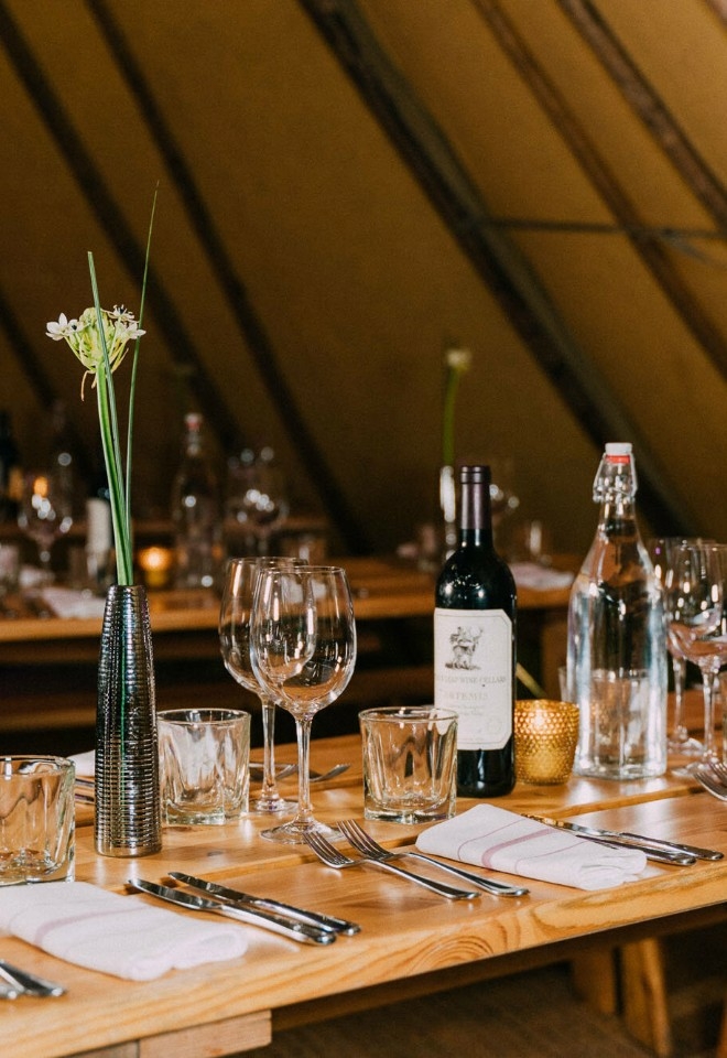 The Beech House Solihull, teepee