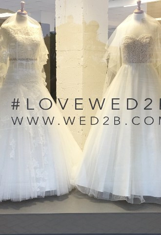wed2b Brighton window display