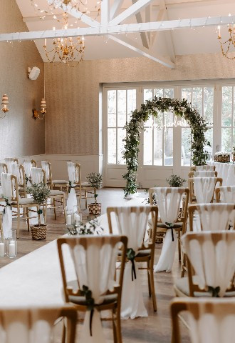 Ceremony Room Set Up