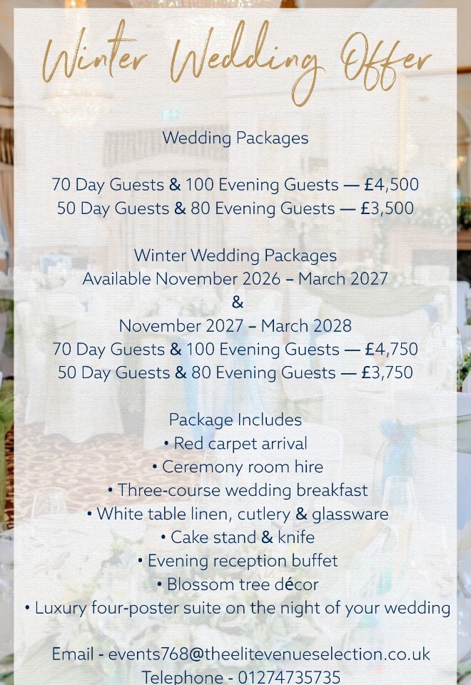 Winter Wedding Offer