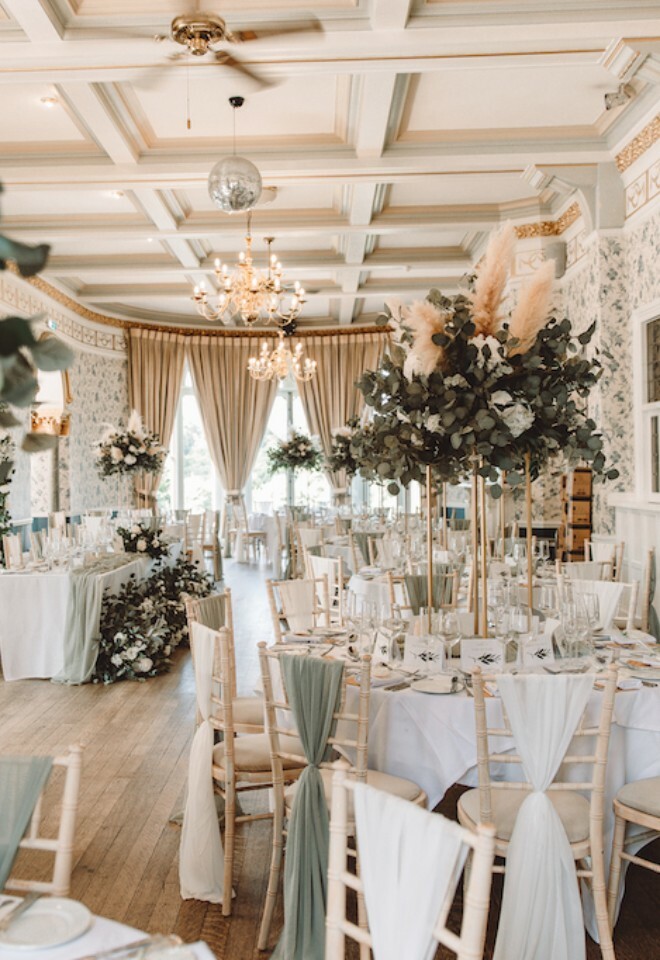 Wedding Breakfast Set Up