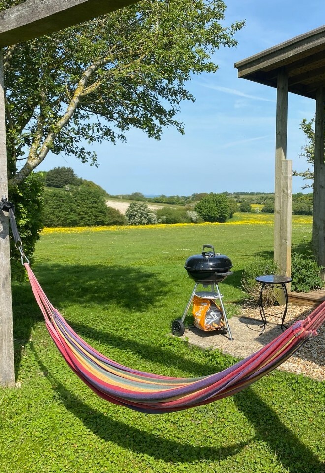 Hammock outside room at The Chilterns View