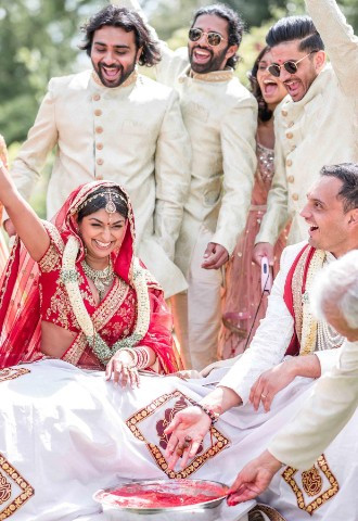 Asian wedding at The Manor of Hurst