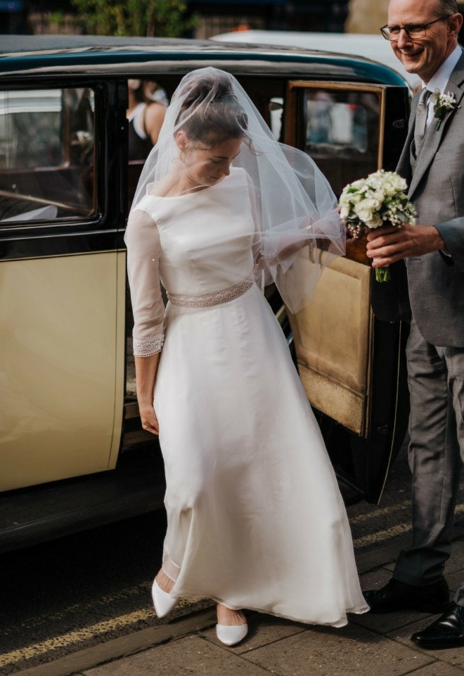 Susie Grist Couture Bespoke Dress & Veil