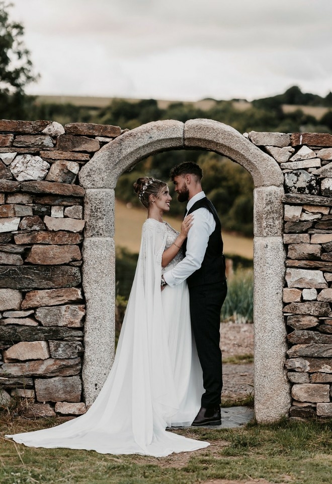 Trevenna Wedding Venue Cornwall Arch