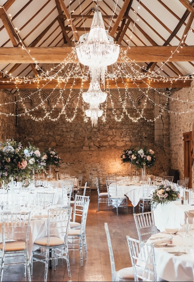 Notley Abbey wedding breakfast