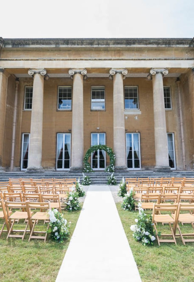 Beautiful outdoor ceremony  