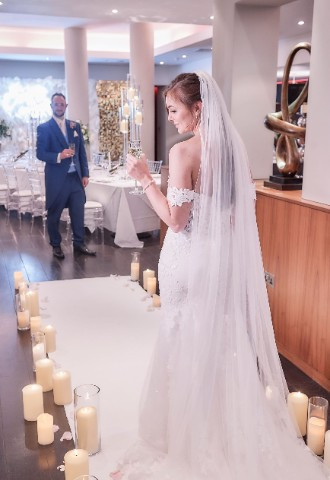 Bride in Cilantro 
