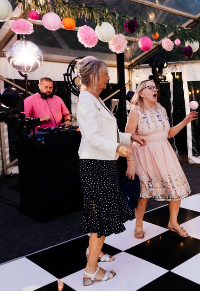 Wedding DJ setup by Moods Sound Agency