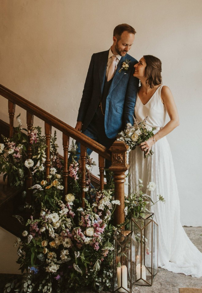 Coach House- Floral Staircase
