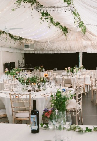 Ridge Farm weekend hire marquee wedding receptions