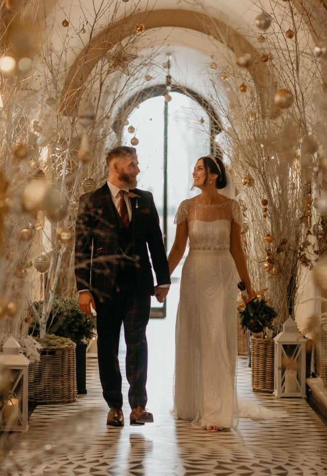 Mansion Winter Wedding