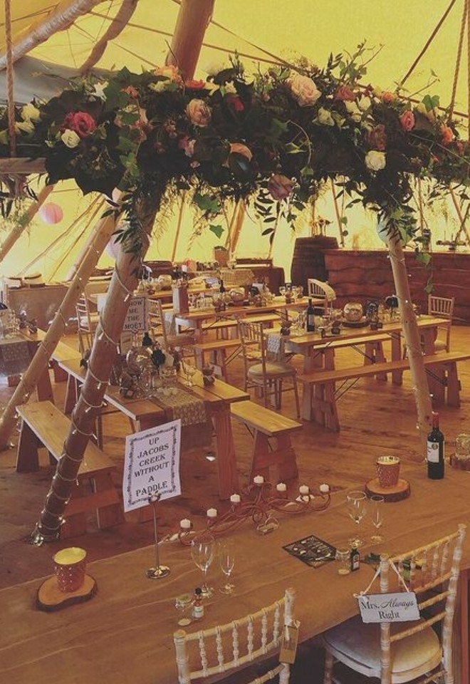 Elms Meadow Tipi Wedding Venue