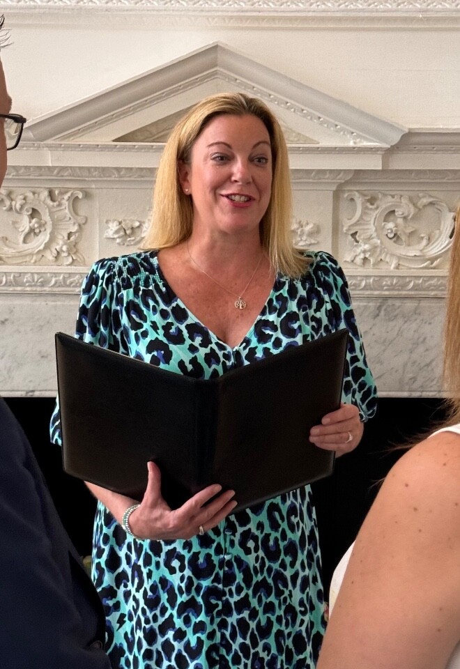 Unique couples wedding ceremony