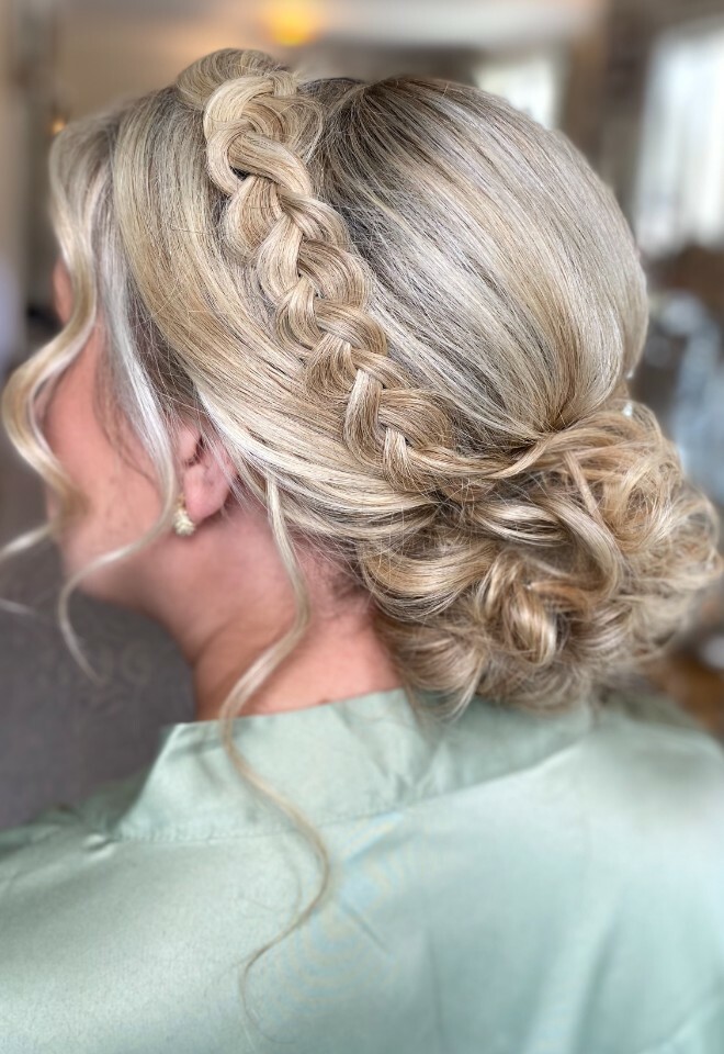 Bridesmaid Hair by Lauren Cohen