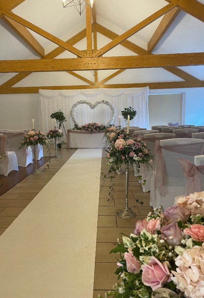 Ceremony suite at Draycote Hotel