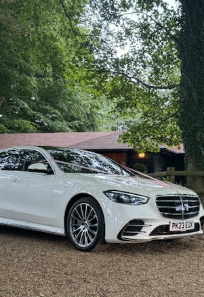 Luxury S Class Mercedes Wedding Car
