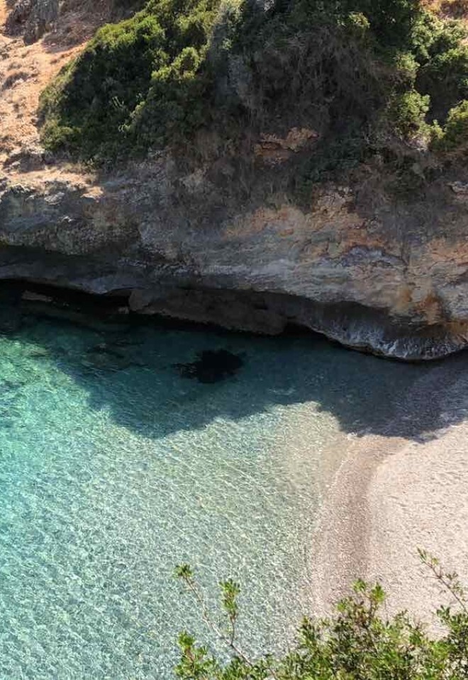 Villa Brio waterfront wedding venue in Kefalonia with private beach