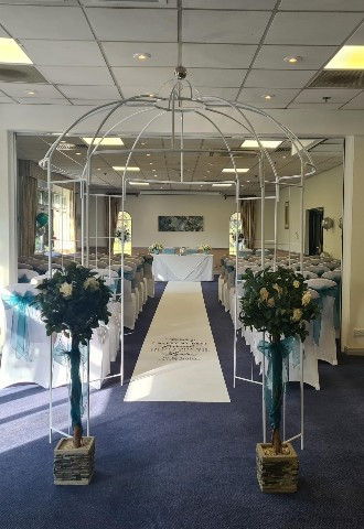 Ceremony in the Hampshire Suite