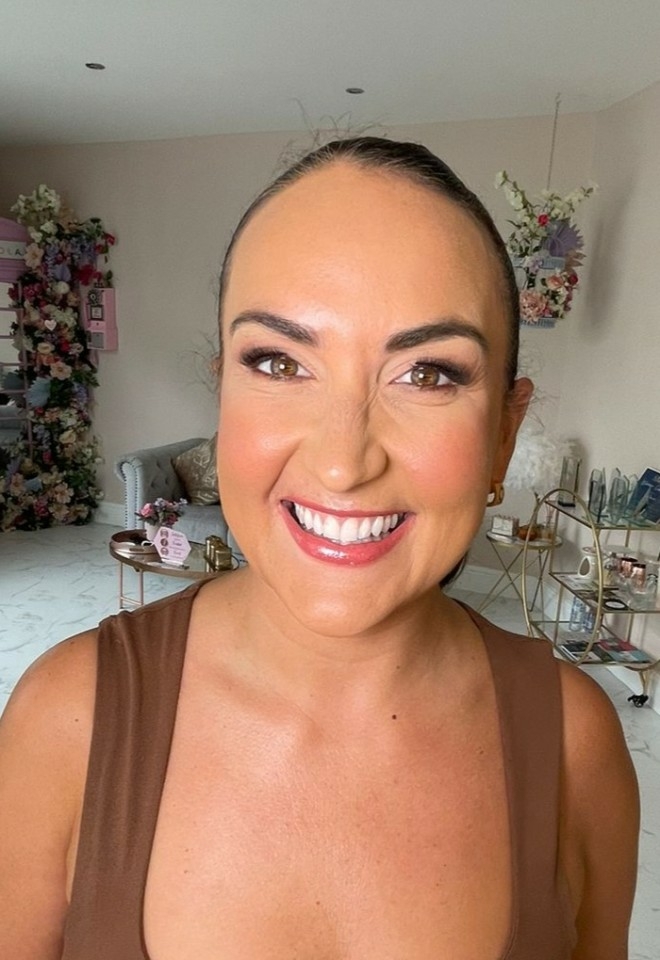 Soft glam October 2024. Wedding make up training with award winner Nicola Anderson. 