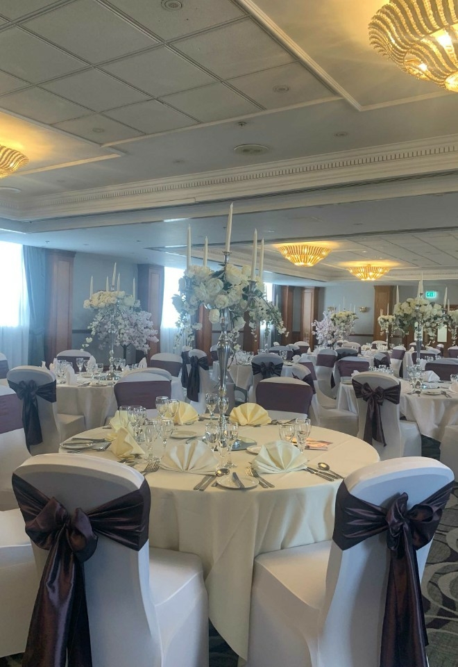 Wedding Breakfast in the Queens Suite