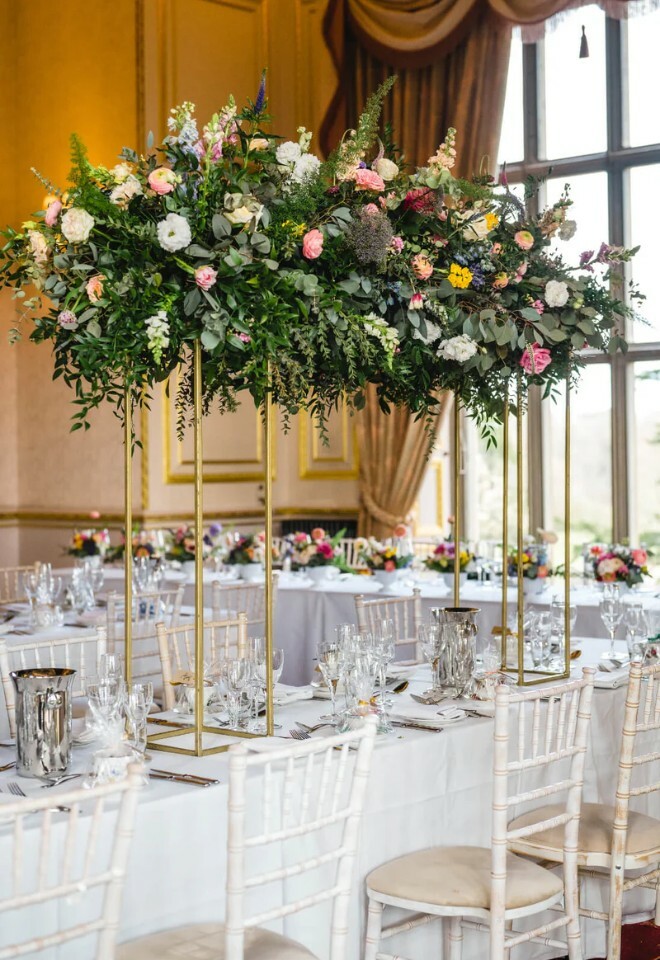Wedding Table Centrepiece from Hanako Flowers