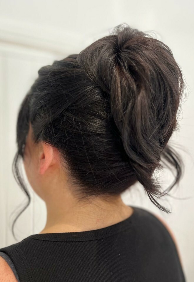 Soft French roll style 