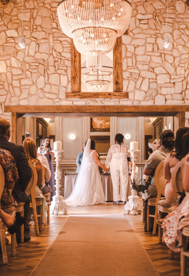 wedding ceremonies in our barn at The Manor Greasby