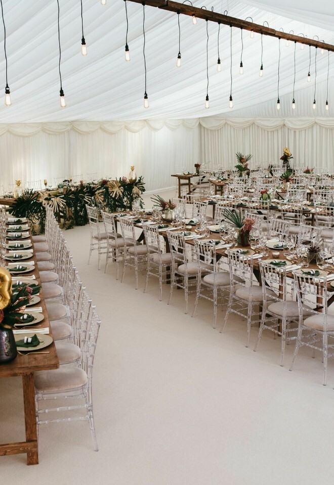Venue decor by WA Carr & Son