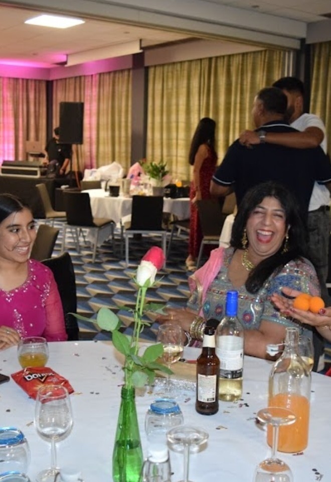 Amazed guests 