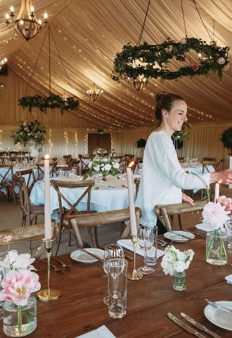 Attention to detail for our weddings at Crockwell Farm