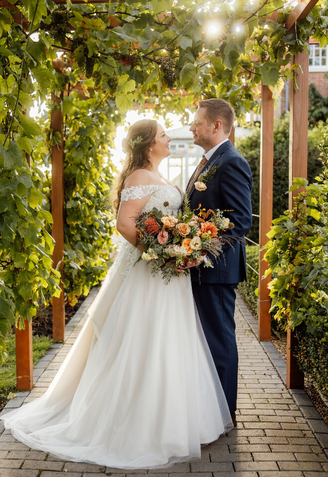 Grape vine arch