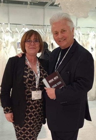 Meeting David Emanuel London Bridal week 2023