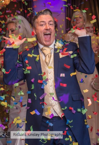 Orsett hall wedding party