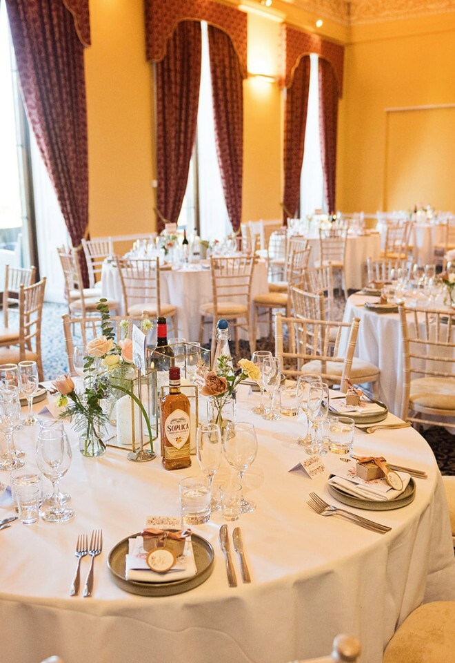 Stunning Library Wedding Breakfast 