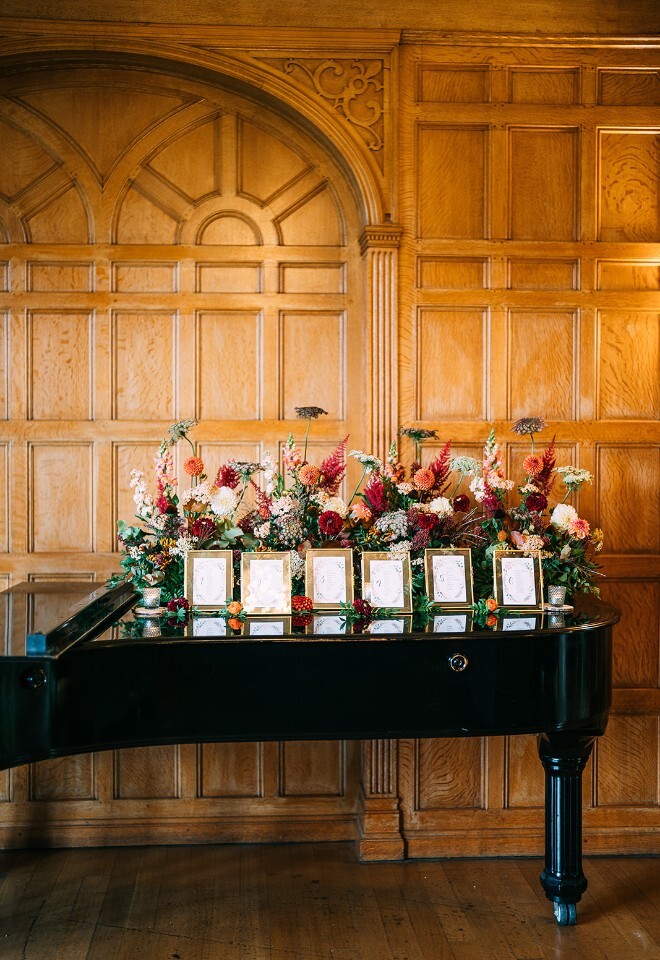 Wedding Reception Details, Coombe Lodge Blagdon 