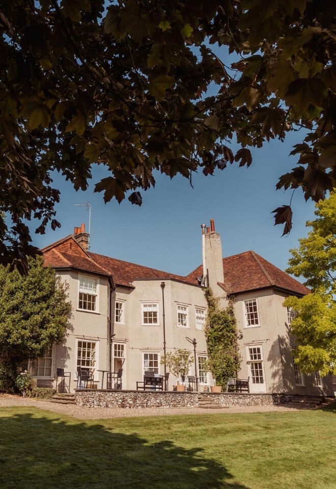 Rear of house at That Amazing Place Essex Wedding Venue